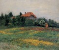 Paysage normand Gustave Caillebotte